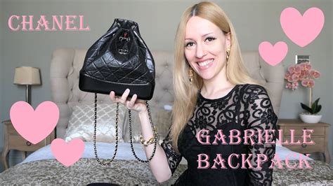 chanel gabrielle small review|chanel gabrielle backpack size comparison.